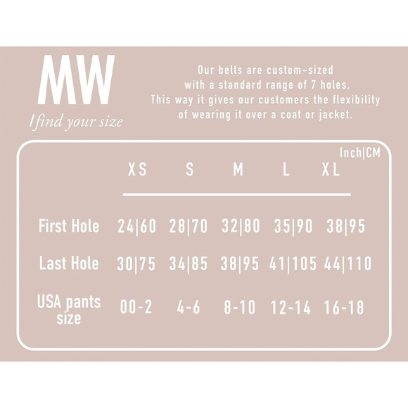 Brass Toned Circle Buckle Leather Belt Black - Picture 3 of 3